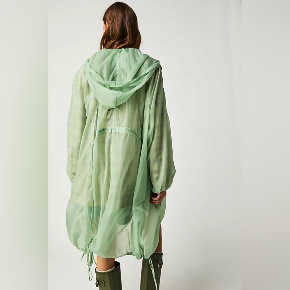 8. NWT Free People Addie Packable Poncho - Picture 5 of 10